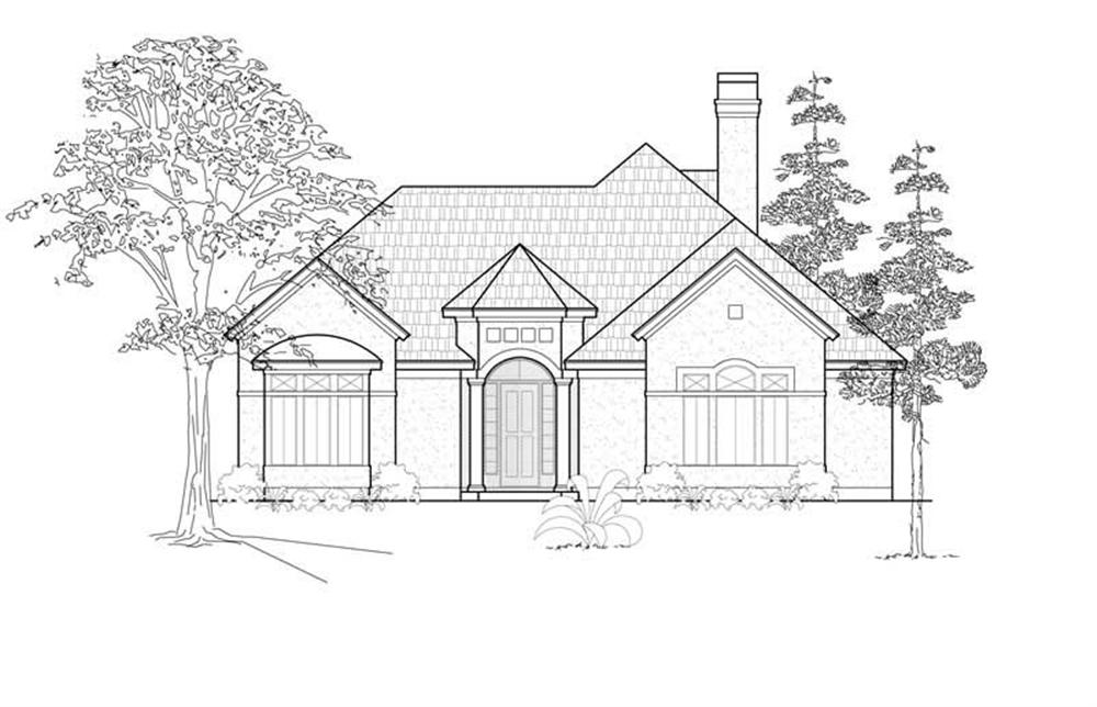 Main image for house plan # 8430