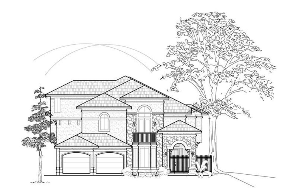 Main image for house plan # 8626