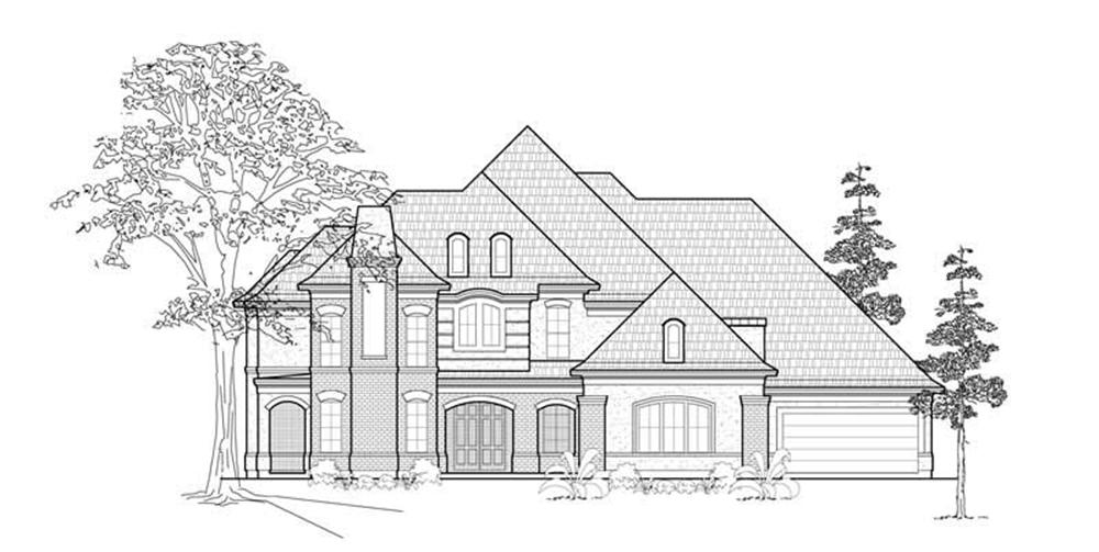 Main image for house plan # 8703