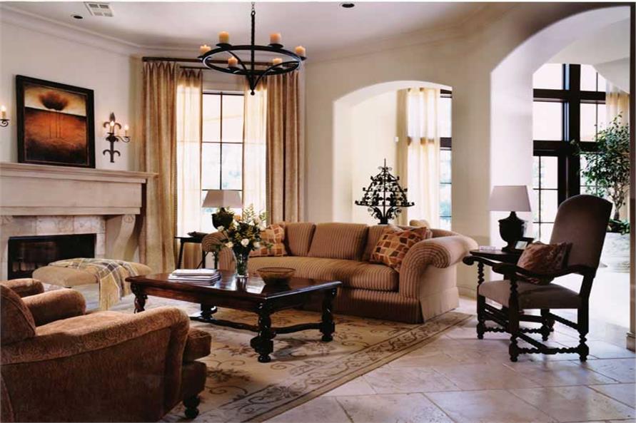 134-1355: Home Interior Photograph-Living Room