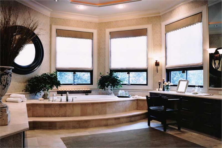 134-1355: Home Interior Photograph-Master Bathroom