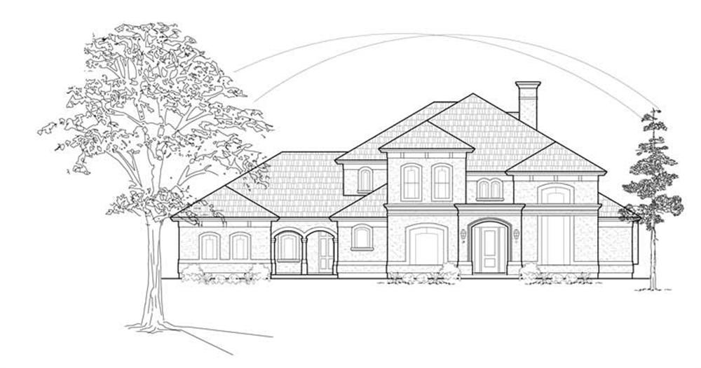 Main image for house plan # 8623