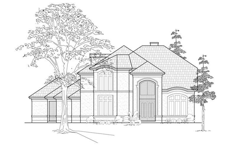 Main image for house plan # 8625