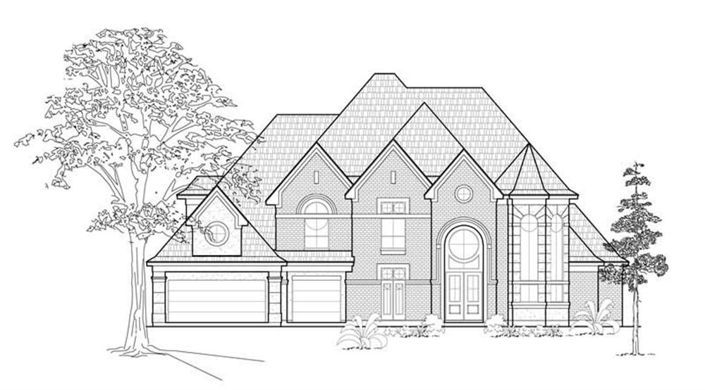 Main image for house plan # 8663