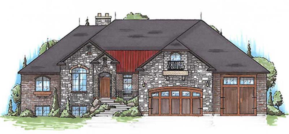 Main image for house plan # 20643
