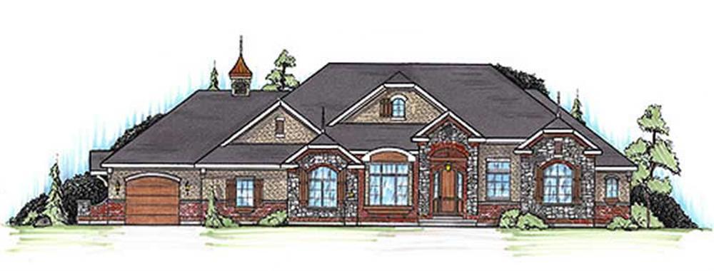 Main image for house plan # 20633