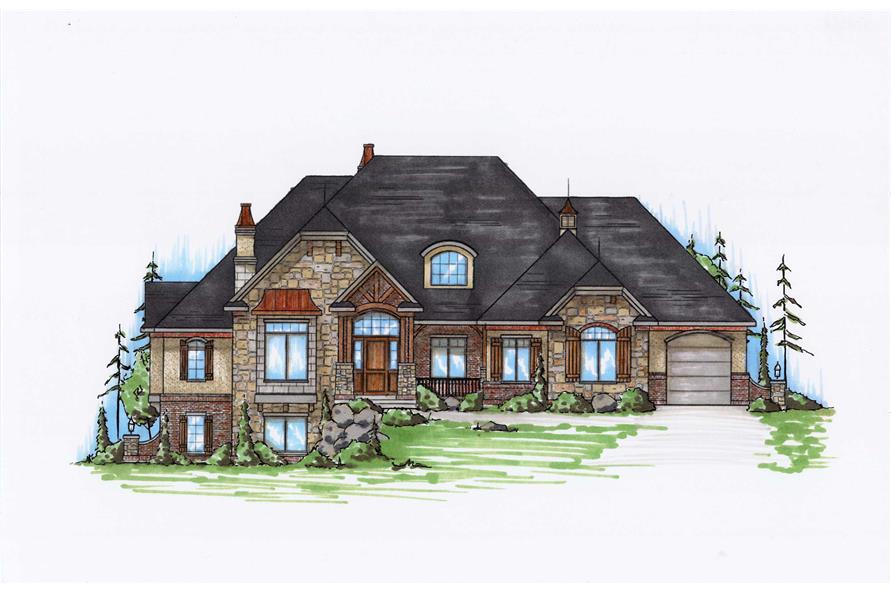 Main image for house plan # 20642