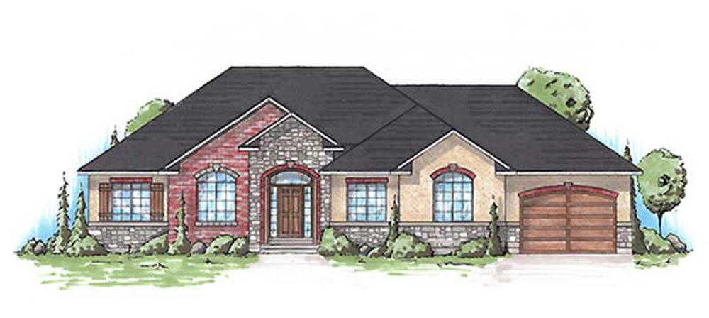 Main image for house plan # 20625