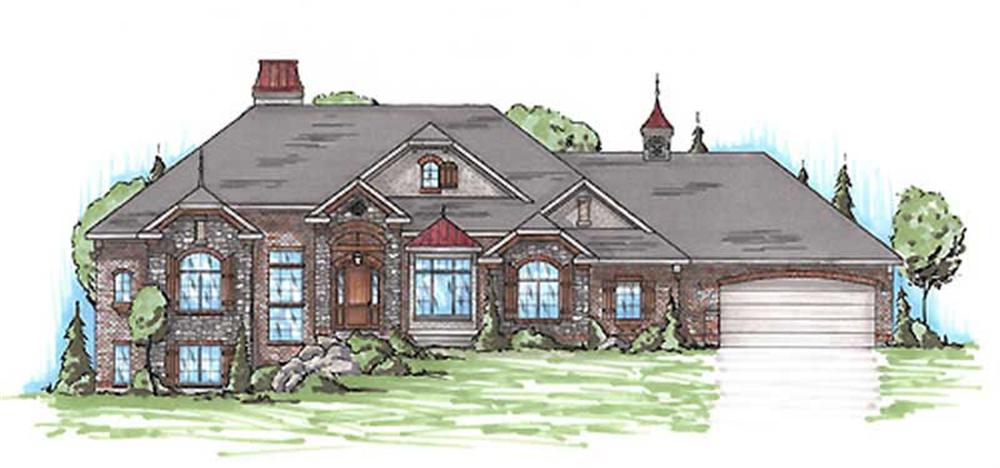 Main image for house plan # 20636