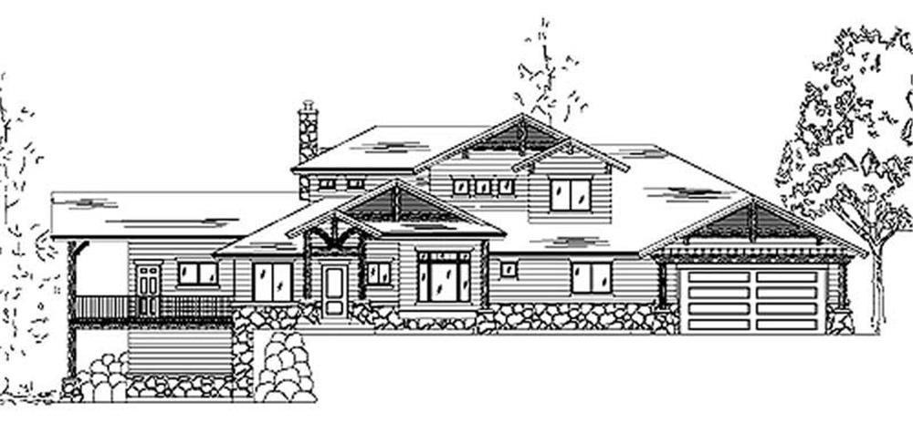 Main image for house plan # 11151