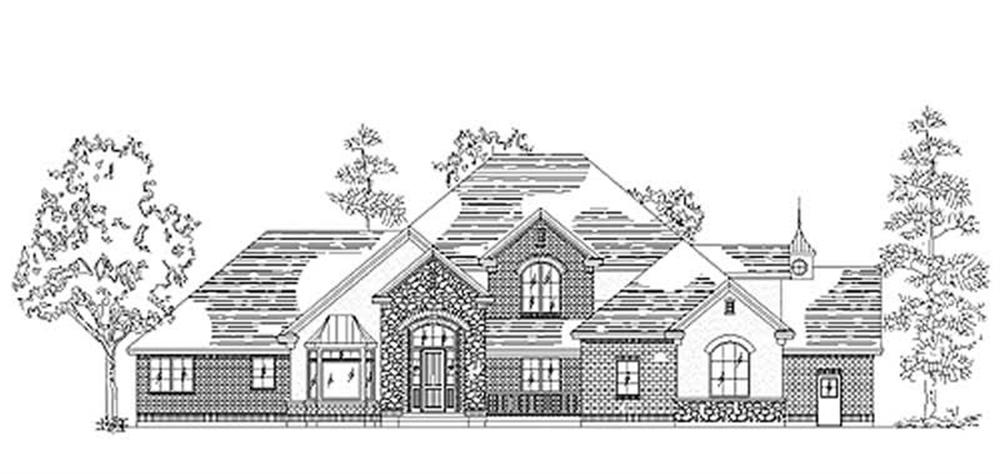 Main image for house plan # 11067