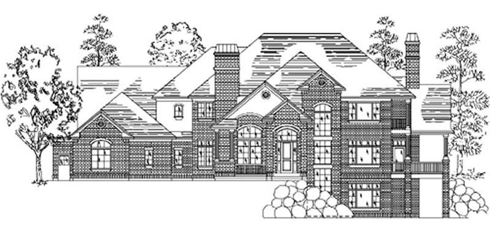 Main image for house plan # 11080