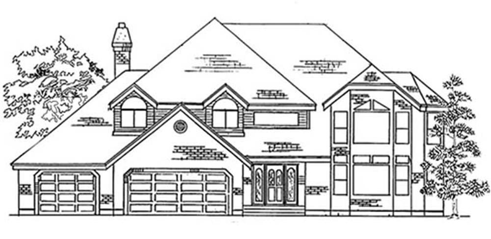 Main image for house plan # 11178