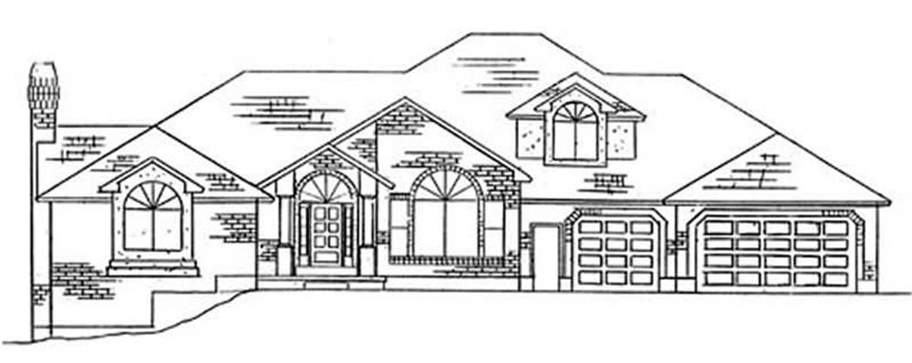 Main image for house plan # 11141