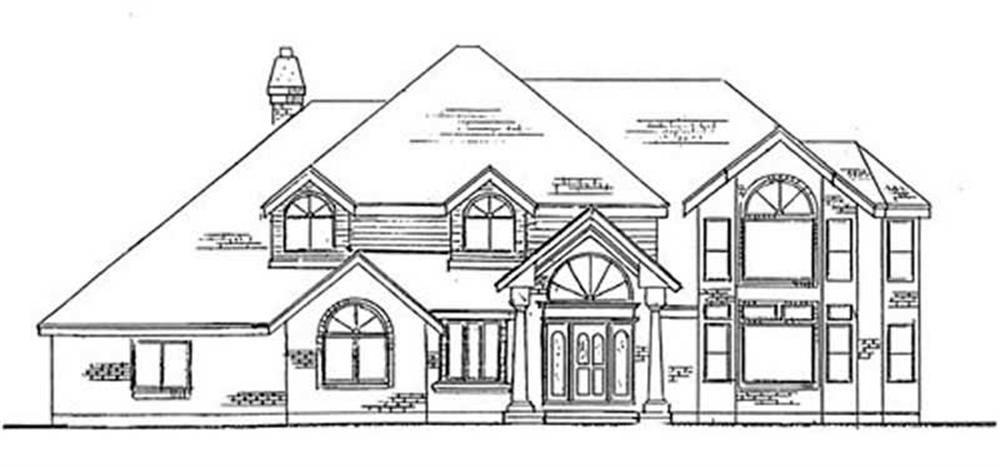 Main image for house plan # 11140