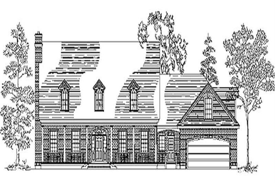 Main image for house plan # 11049