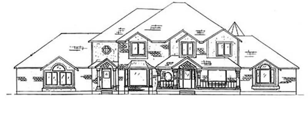 Main image for house plan # 11085