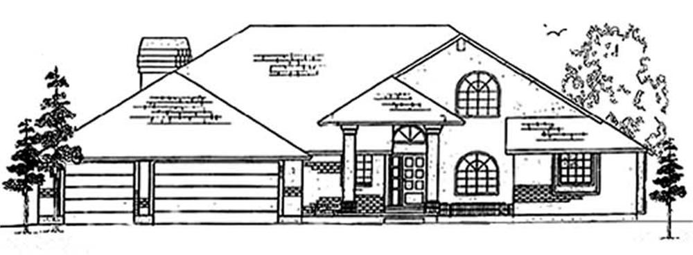 Main image for house plan # 11120