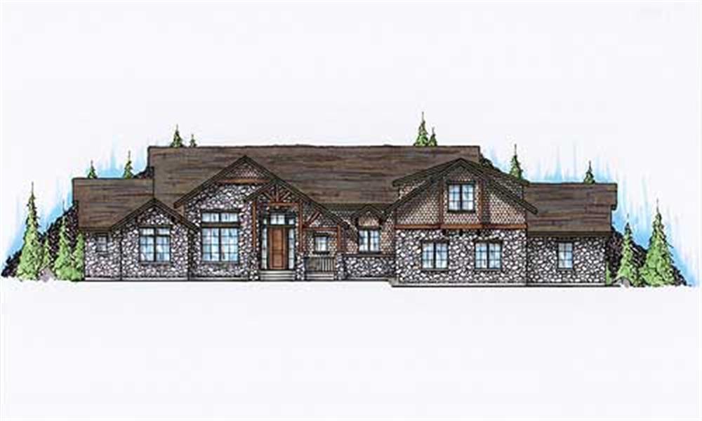 Main image for house plan # 11118