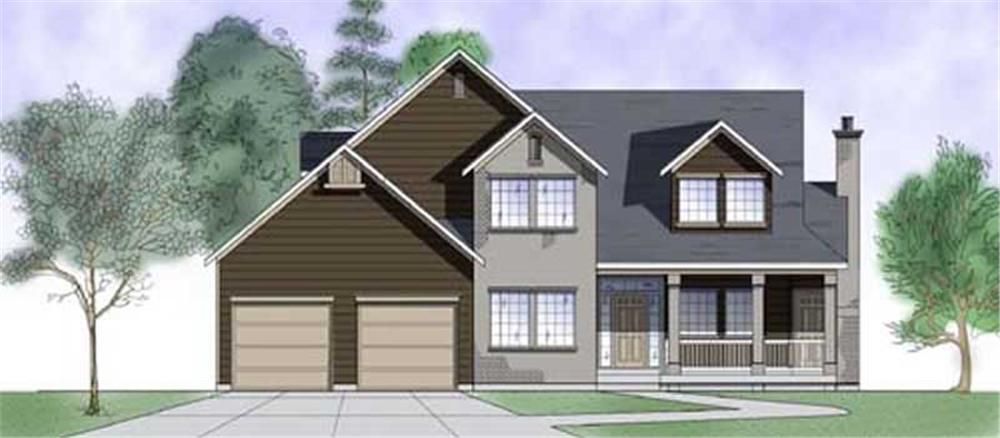 Main image for house plan # 11186