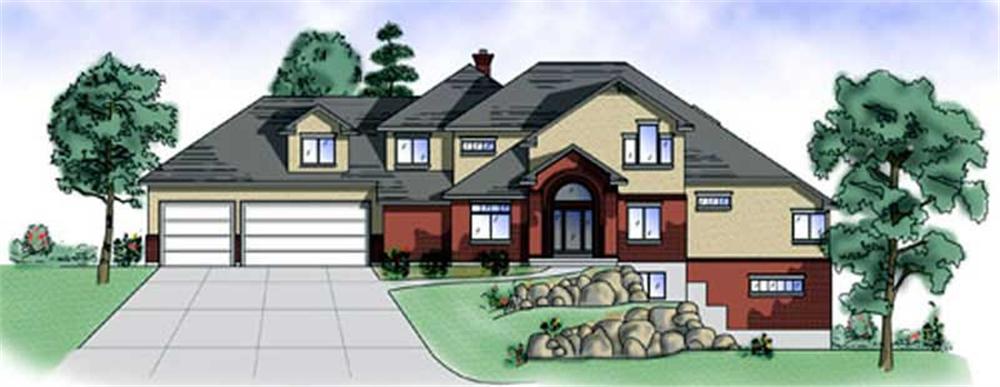 Main image for house plan # 11072