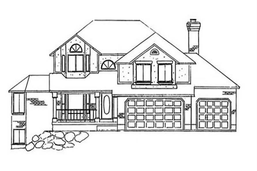 Main image for house plan # 11190