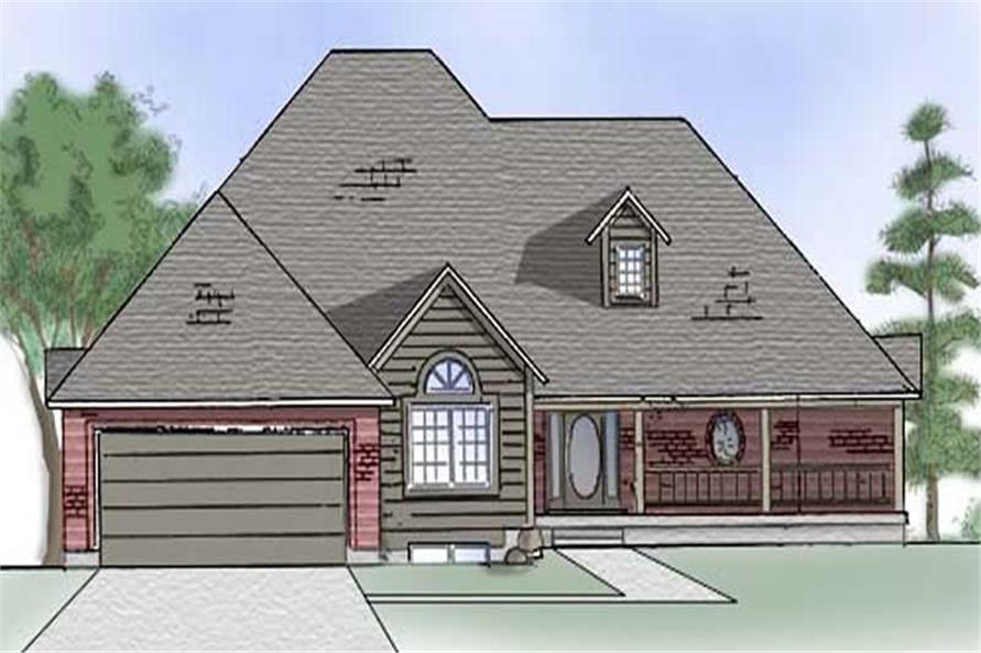 Main image for house plan # 8089