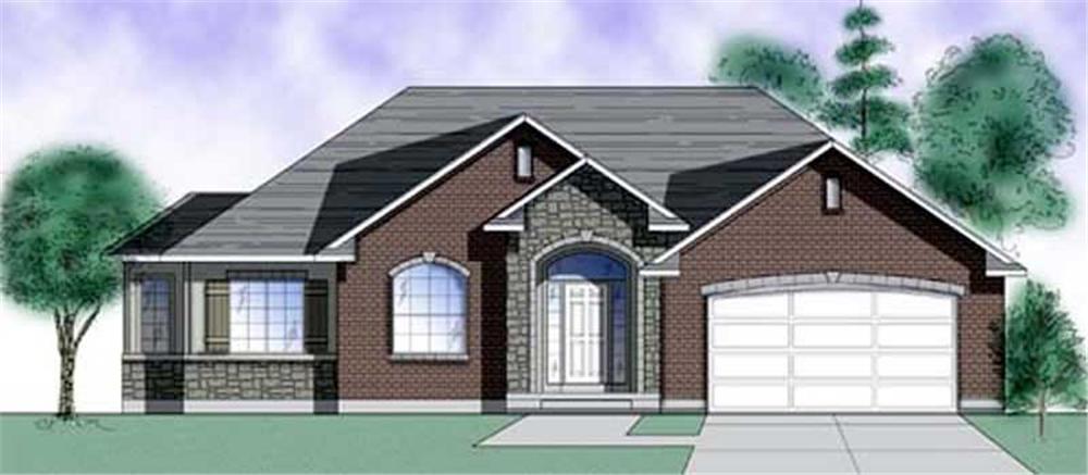 Main image for house plan # 8082