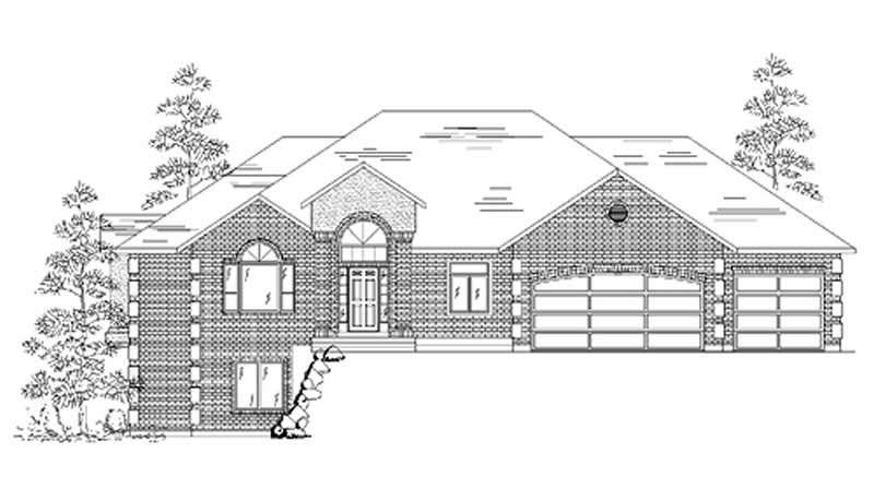 European home (ThePlanCollection: Plan #135-1268)