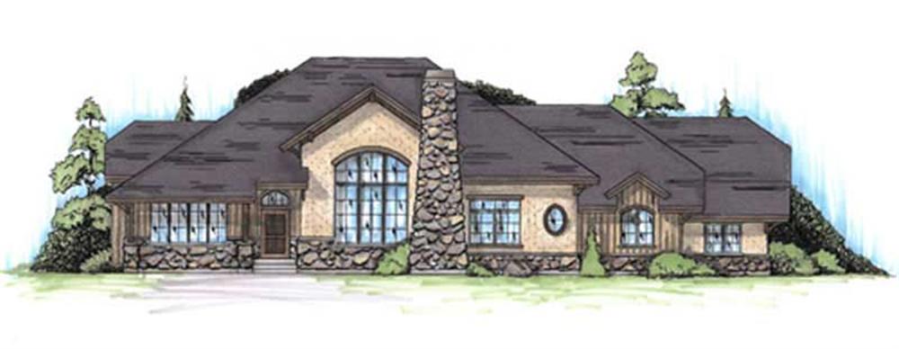 Main image for house plan # 8131