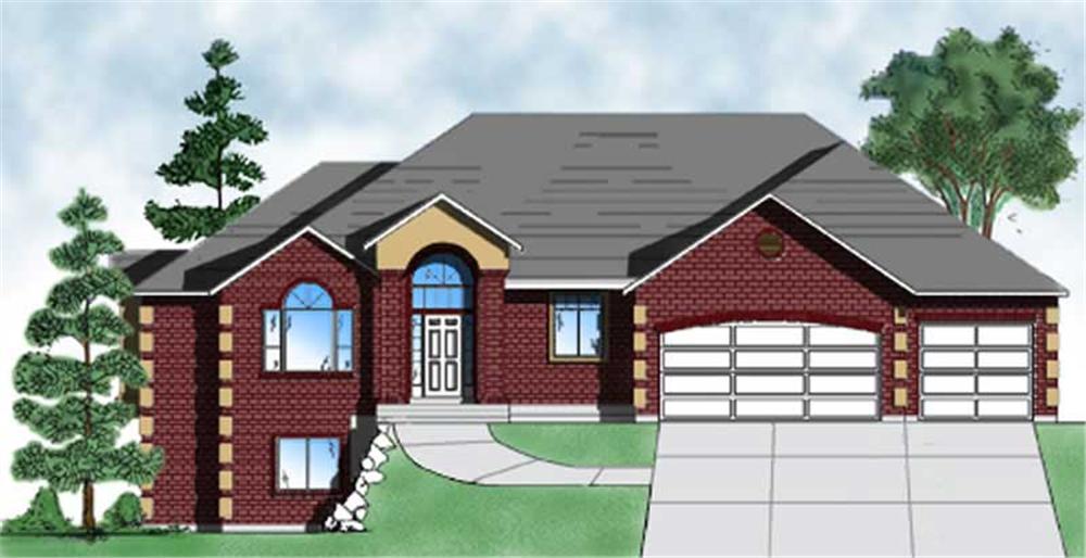 Main image for house plan # 8113