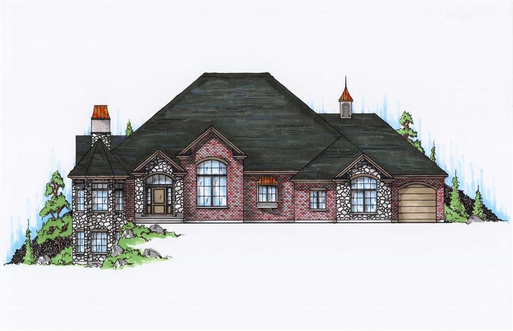 Main image for house plan # 8162