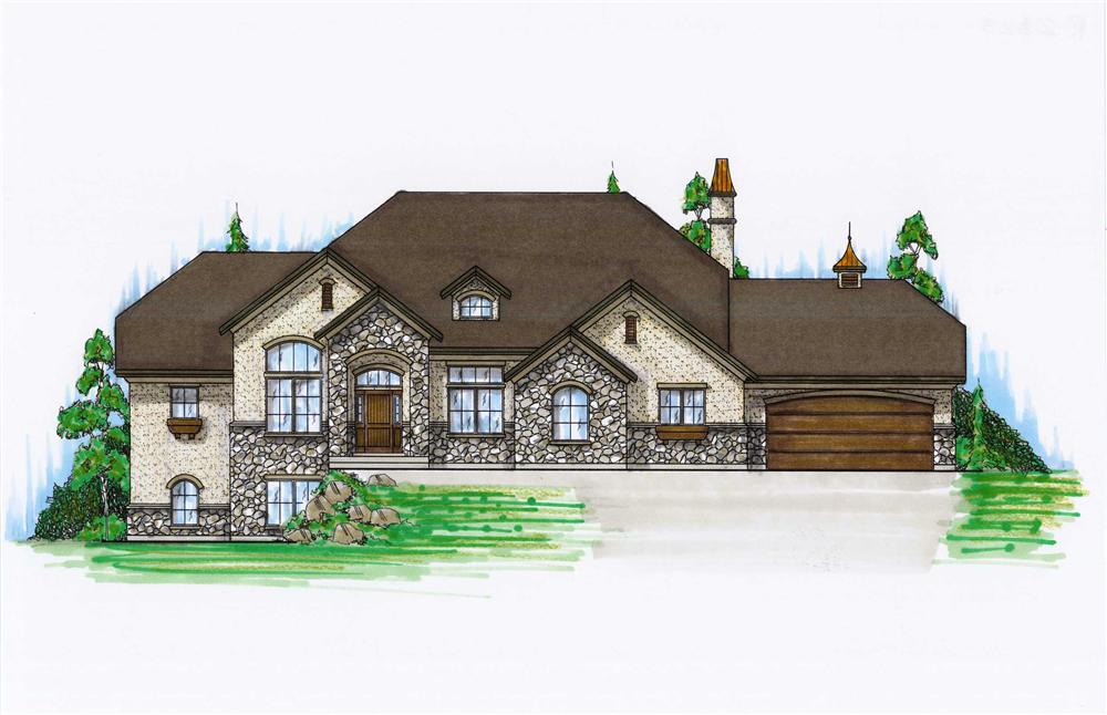 Main image for house plan # 8127