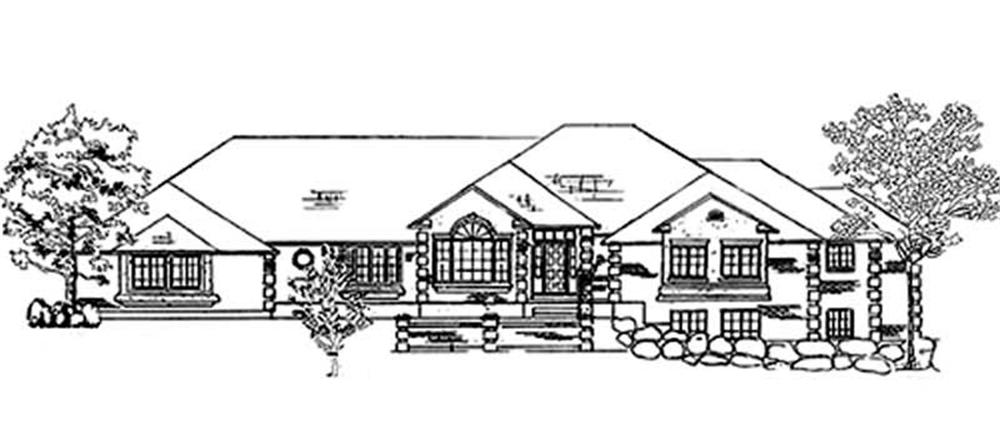 Main image for house plan # 8172