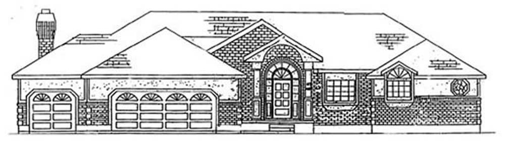 Main image for house plan # 8171
