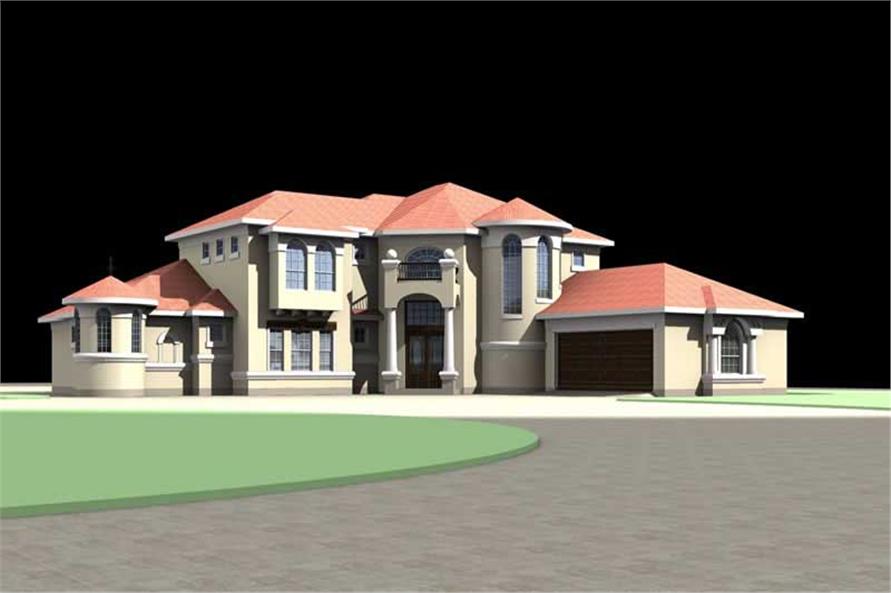 French House  Plan  3 Bedrms 3 Baths 3639 Sq Ft 136 1014