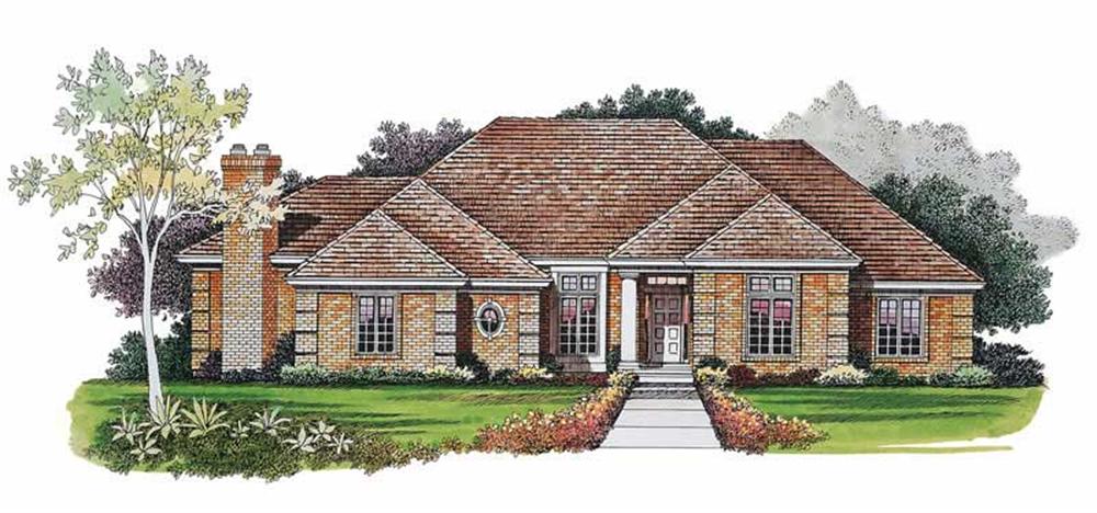 Main image for house plan # 17977