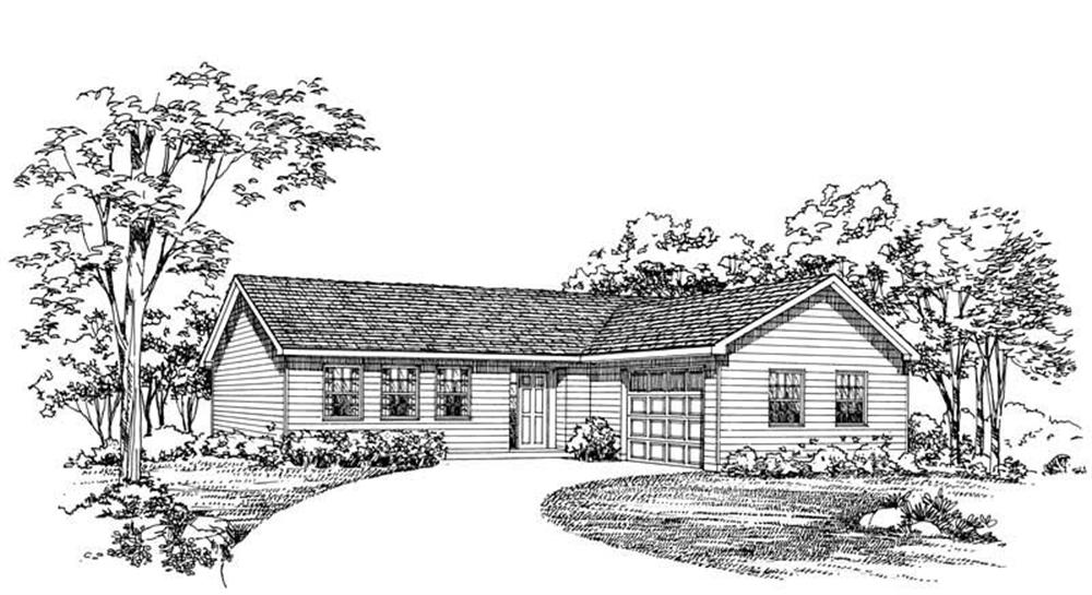 Main image for house plan # 18006