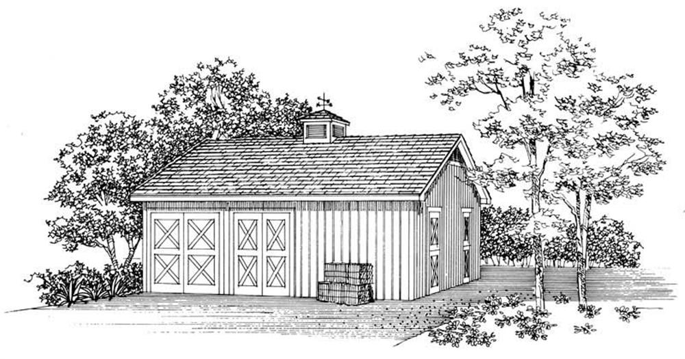 Main image for house plan # 18867