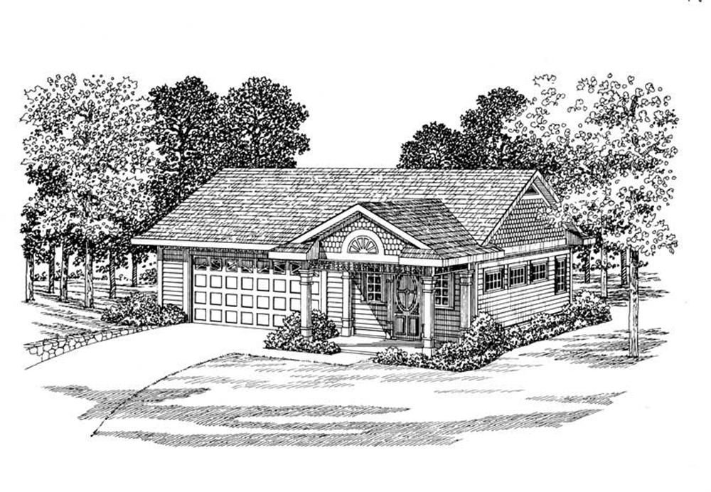 Main image for house plan # 18828
