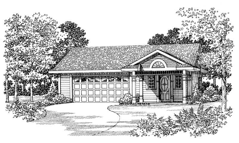 Main image for house plan # 18845