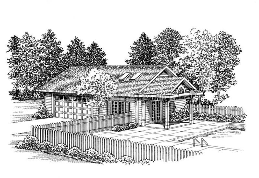 Main image for house plan # 18837