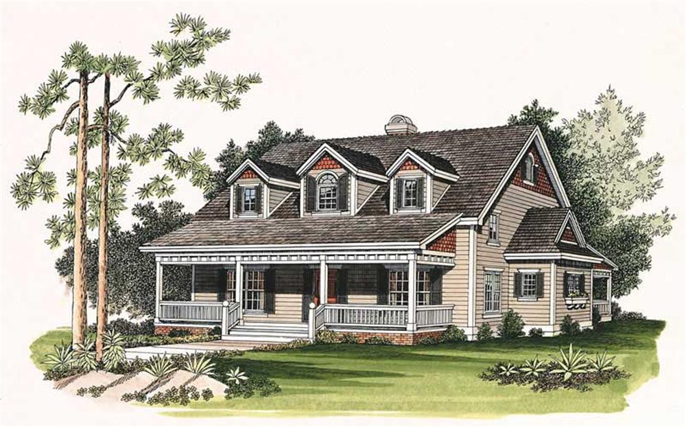 Main image for house plan # 18151