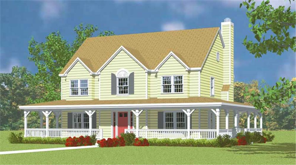 Main image for house plan # 17917