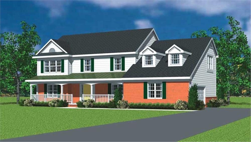 Main image for house plan # 17827
