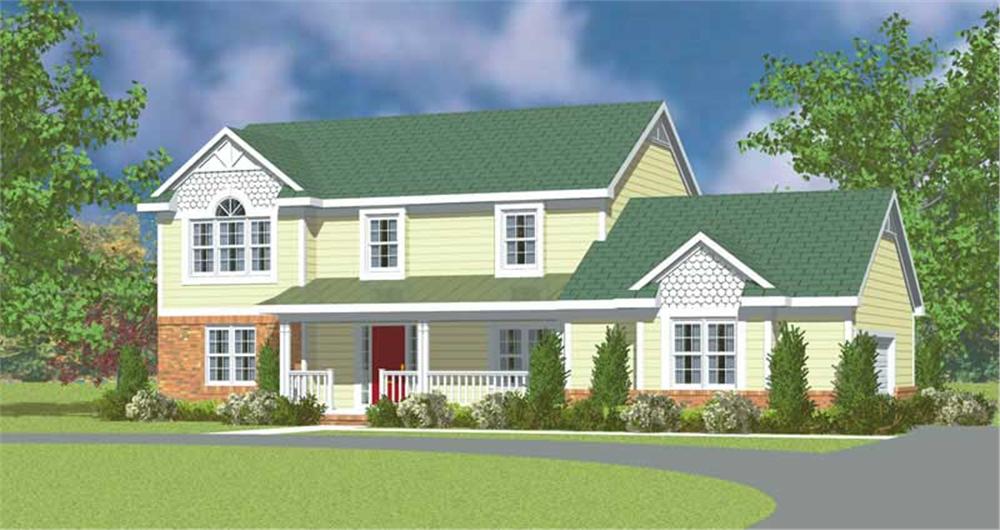 Main image for house plan # 17854