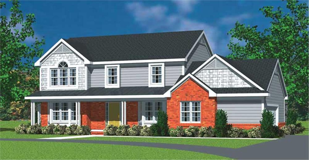 Main image for house plan # 17834