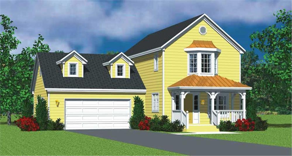 Main image for house plan # 17833