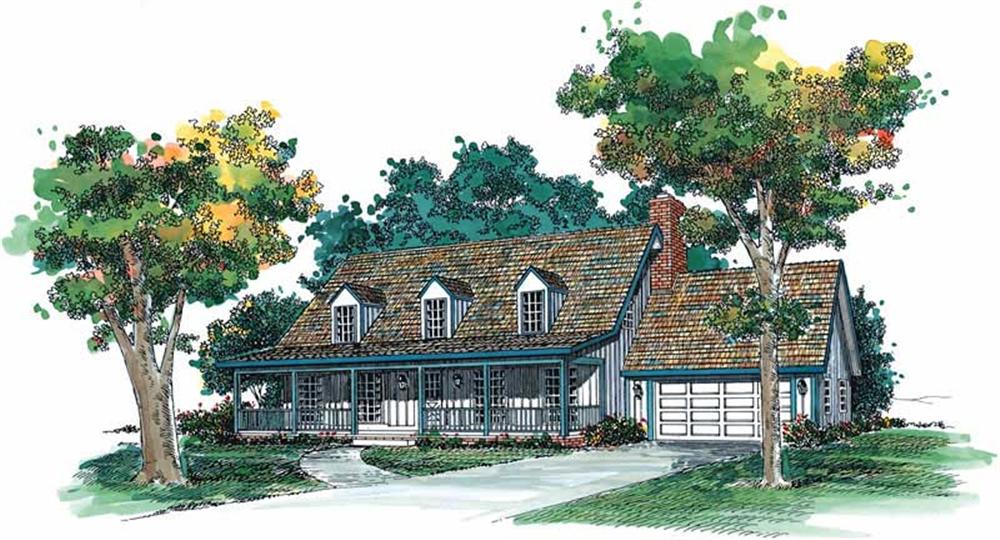 Main image for house plan # 17719