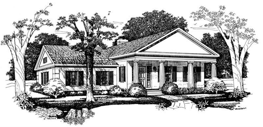 Main image for house plan # 18296